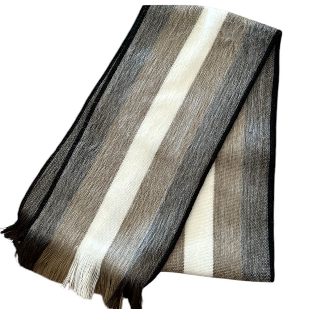Beautiful alpaca scarf from Ecuador so soft and warm!